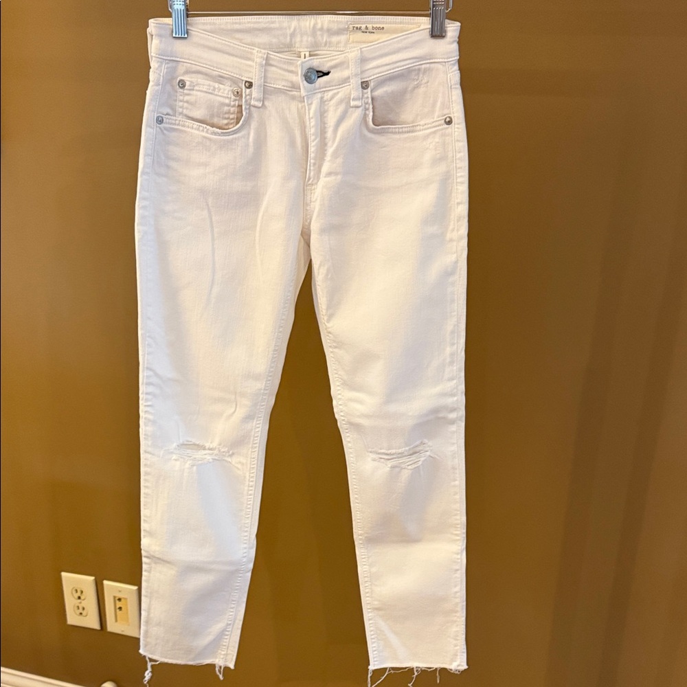 Rag & Bone Dre Low Rise Ankle Slim Boyfriend Jeans - Picture 2 of 7